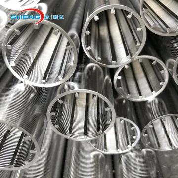 Segitiga Kawat Johnson Slotted Pipe/Bedge Wire Screen Tube