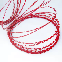 Galvanized Razor Wire Flat Wrap