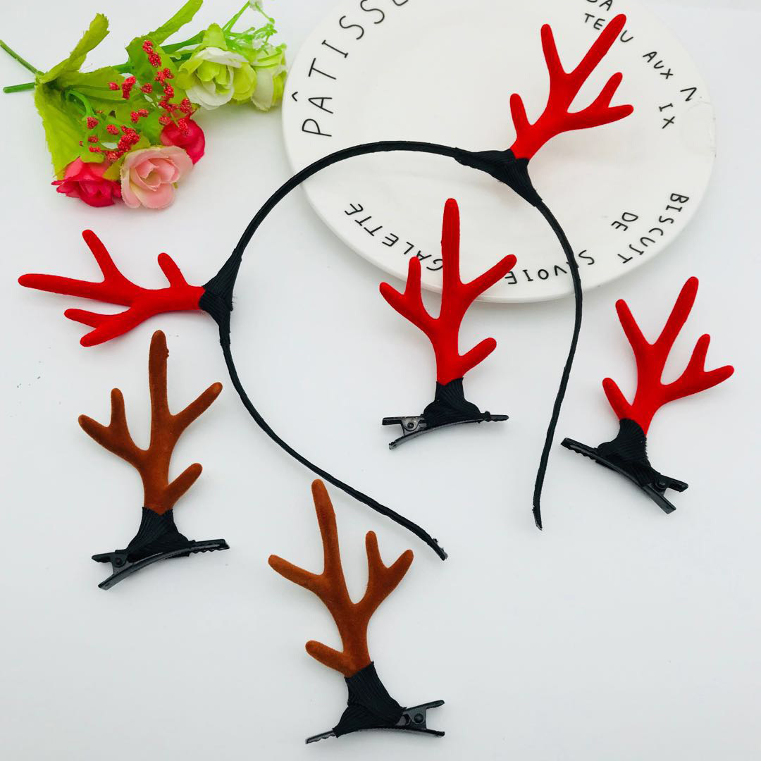 Christmas decoration hairpin headband buckle for adult children (8)