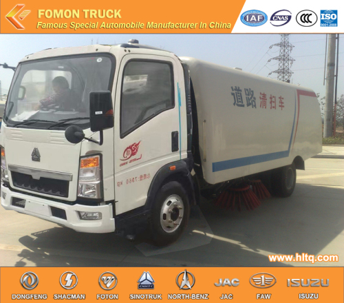 Camion spazzatrice HOWO RHD 4X2