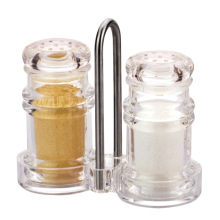 Plastic Salt and Pepper Shaker Holders Acrylic Salt and Pepper Set