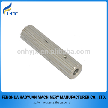 metal steel knurled shaft good quality