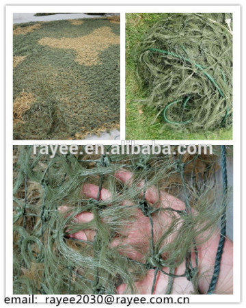 Military pine camouflage net, red de camuflaje militar