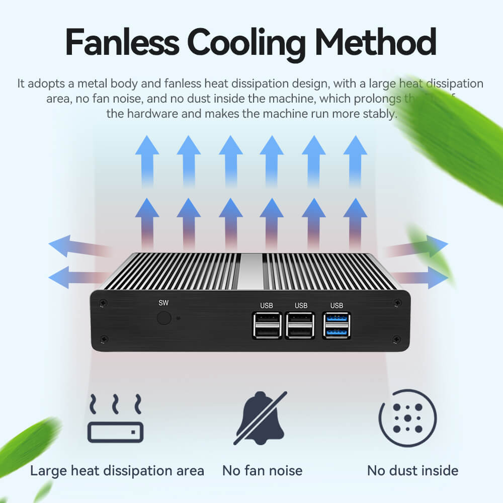 X34 Single LAN Dual HDMI Mini PC