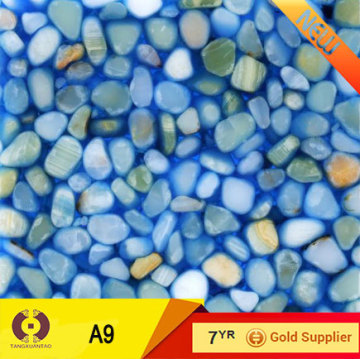 Natural color river stone tile (A9)