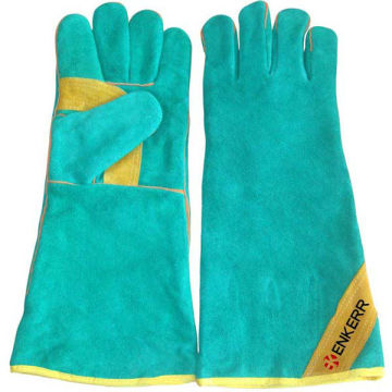 Safety Gloves cow split leather work glove,leather welding gloves