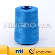 Poly cotton core spun sewing thread