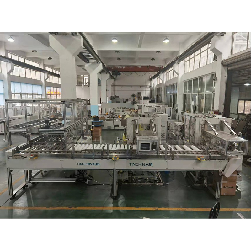 Linie de ambalare automată din plastic complet