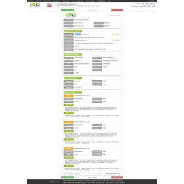 USA DATA BUTT WELDING FITTING CUSTOMS DATA