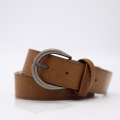 Real Leather Men's Dress Belt Nickle Free Buckle