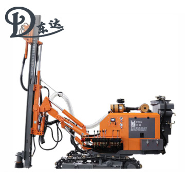 Crawler type open pit DTH drill truck