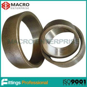 DIN 2986 half length seamless steel socket merchant coupling
