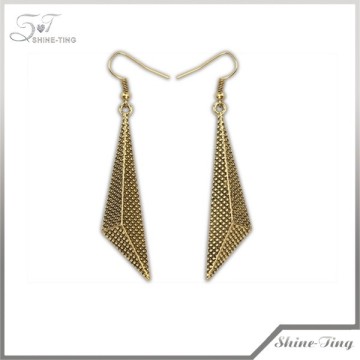 Good design geometry type earrings wholesale mexican gold earrings