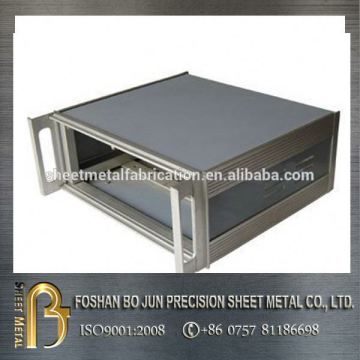 China manufacturer electronic cabinet fabrication, customized powder coated steel network cabinet enclousure