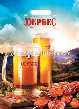 LDPE Patch handle bag for plastics