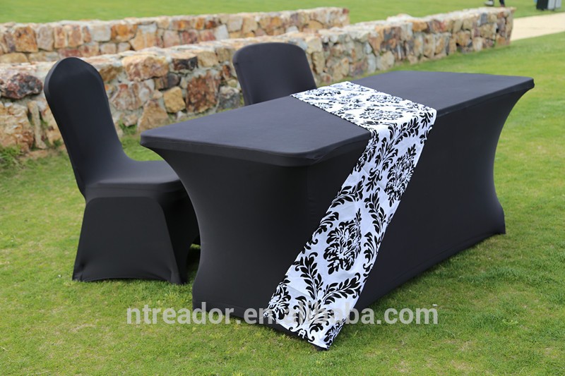 cheap black folding lycra spandex chair cover