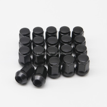 19mm Hex Black Bulge Acorn Wheel Lug Nut