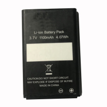 3.7V 1100mAh 4.07Wh Li-ion Battery Pack for POS