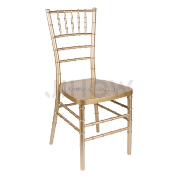 JIHOW Resin Chiavari Chairs for Weddings - Plastic Wedding Chairs
