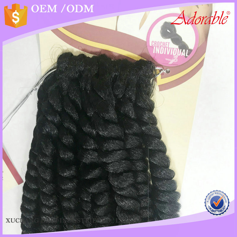 Xuchang Factory African nature Jumbo afro Twist braids 2 styles in 1,synthetic crochet individual eve hair weaves