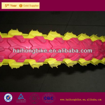 Export coloured bike tyres with high quality