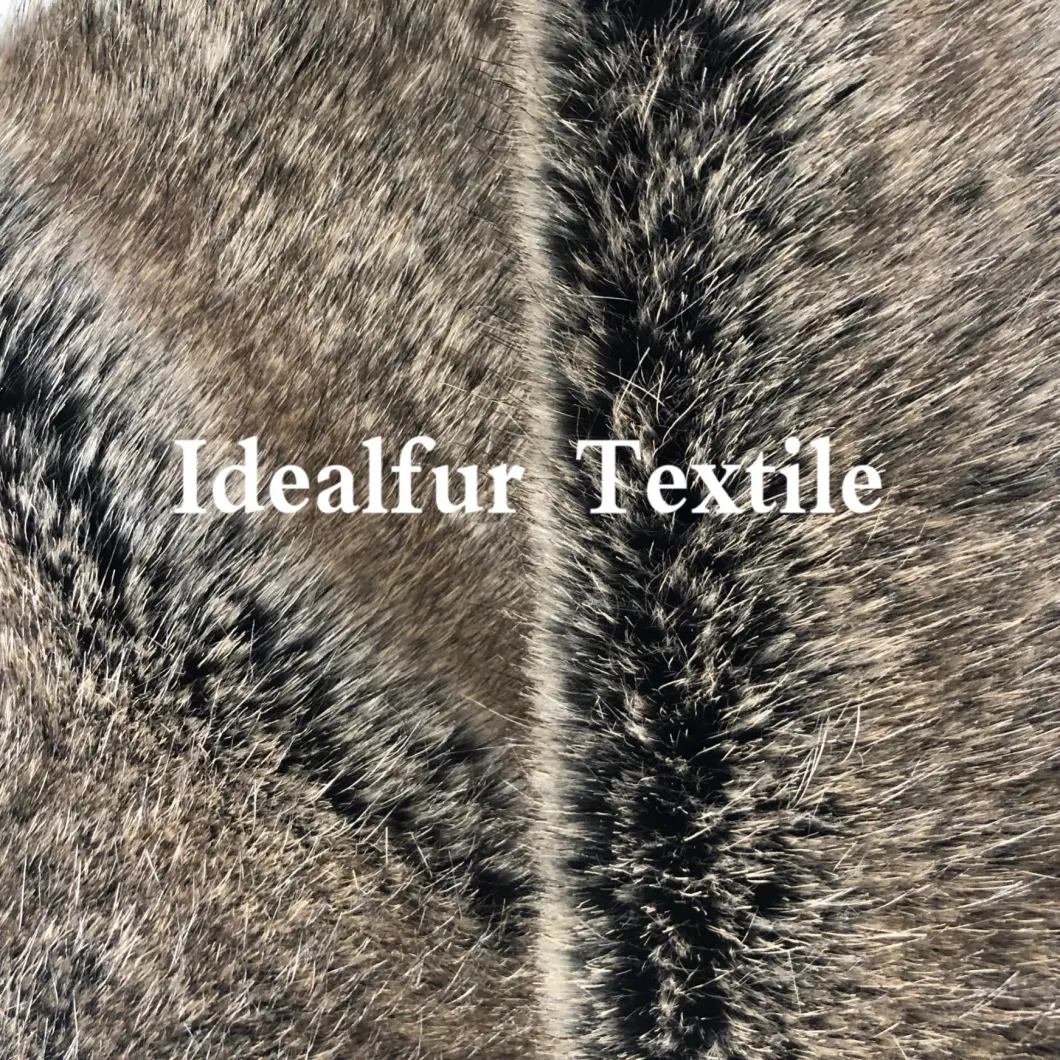 Tip Dyeing High Soft Imitation Rabbit Fur