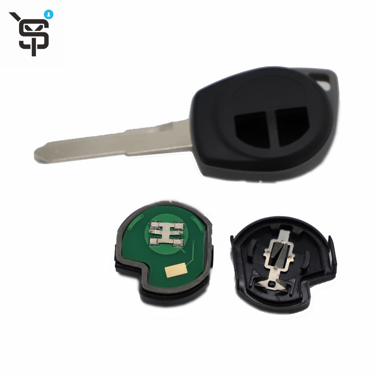 Factory price black car key remote for Suzuki Swift SX4 2 button keys for car with 315 mhz ID46 chip