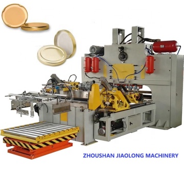 Automatic lug cap making machines