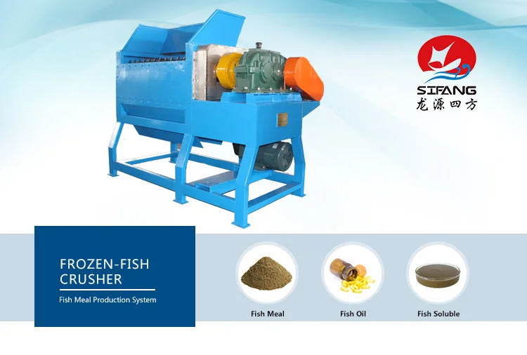 Fish Crusher / Frozen Fish Crusher / Cutter untuk Jalur Pengeluaran Tepung Ikan