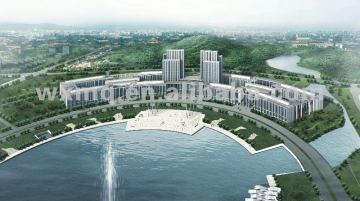 hidden frame aluminium panel curtain wall