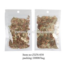 Super Thin Metal Slice many shapes DIY decoration for nail art