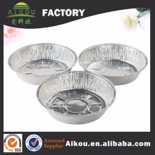 Disposable wrinkled aluminium oven bakery food tray/container