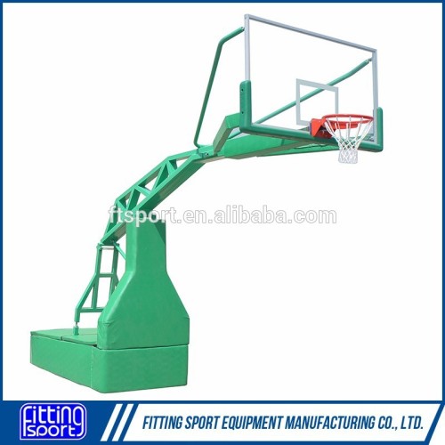 FIBA Standard Manual Hydraulic Basketball Equipment/Stand/System/Goal