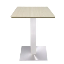 Silver Stainless Steel leg Coffe Table