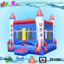 2016 new rocket inflatable bouncy castle castle with prices,used bouncy castle for sale ,adults bouncy castle
