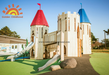 Outdoor Playground Castle Towers For Kids