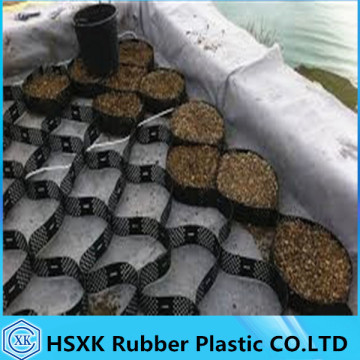 HDPE Geocell for mineral stabilization\road base