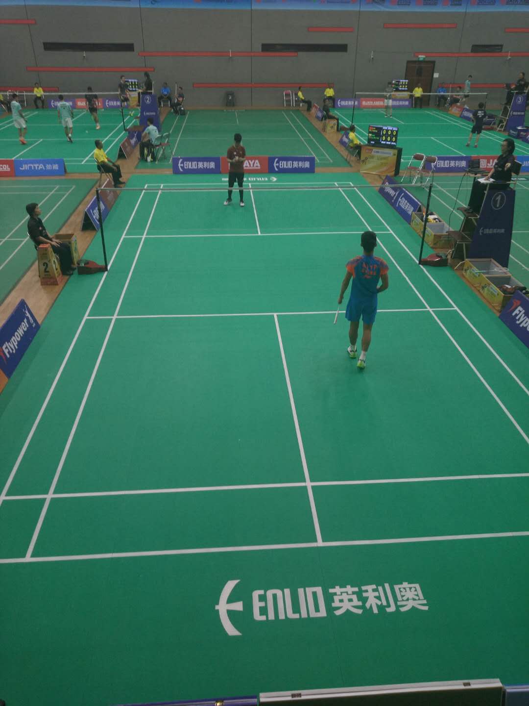 badminton court mat