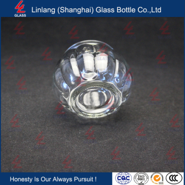 Creative clear glass candle holders with new design