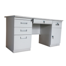 Modern executive office table steel desk