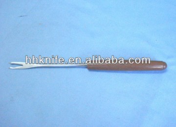 stainless steel cheese fondue fork