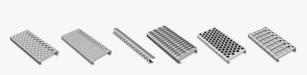 Steel Bar Grate Stair Treads Non-Slip Grip Strut Safety Grating