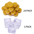 100 Percent Pure Beeswax Tealight Candles Bulk