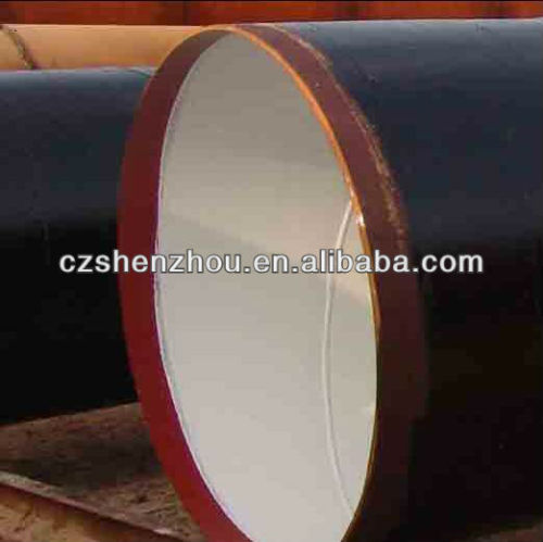 spiral welded pipe end with flange