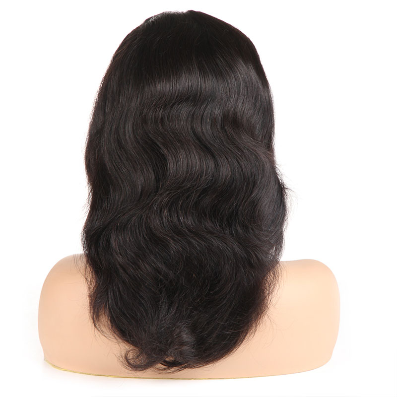 Wholesale 100% brazilian human hair wigs,body wave wig human hair,brazilian hair swiss lace hair wig