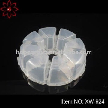 Nail art plastic container(8pcs space)