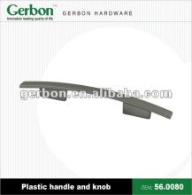 Plastic pull handle and knob
