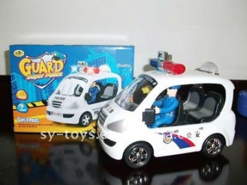 Electric police patrol car