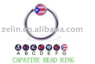 316L steel body jewelry ,lip piercing jewelry