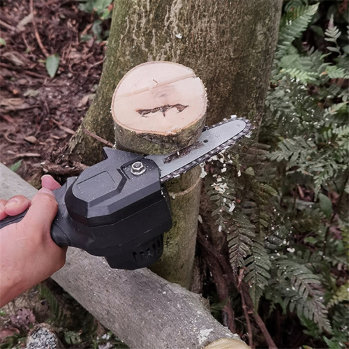 Scie à chaîne sans fil portable Motosierra Mini 4 pouces